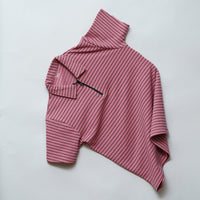 Rose Gold | Premium Camelet Checks | Polo Zipper T-Shirt