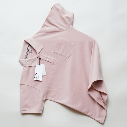 Peach | Solid Polo T-Shirt | Regular Slim Fit Cotton