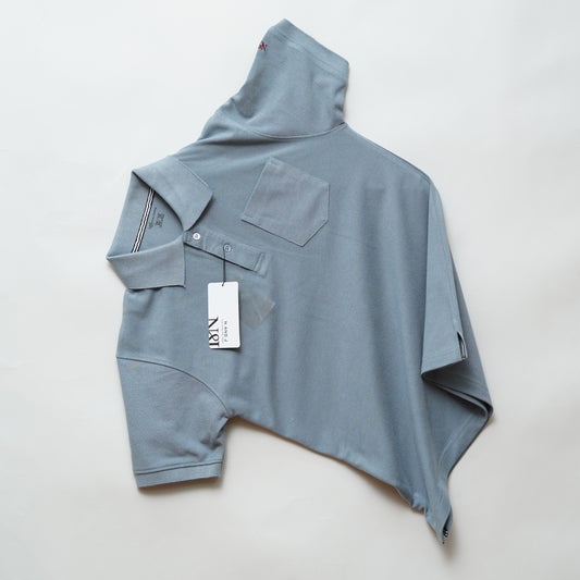 Steelgrey | Solid Polo T-Shirt | Regular Slim Fit Cotton