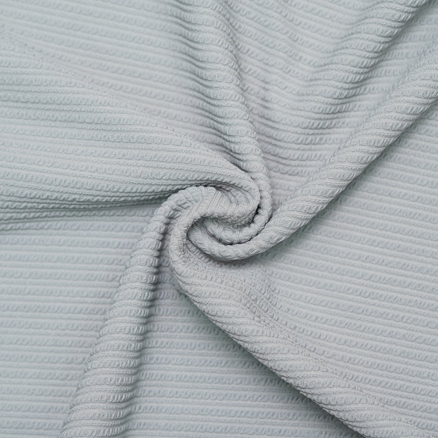Grey | Pique Textured | Polo Zipper T-Shirt