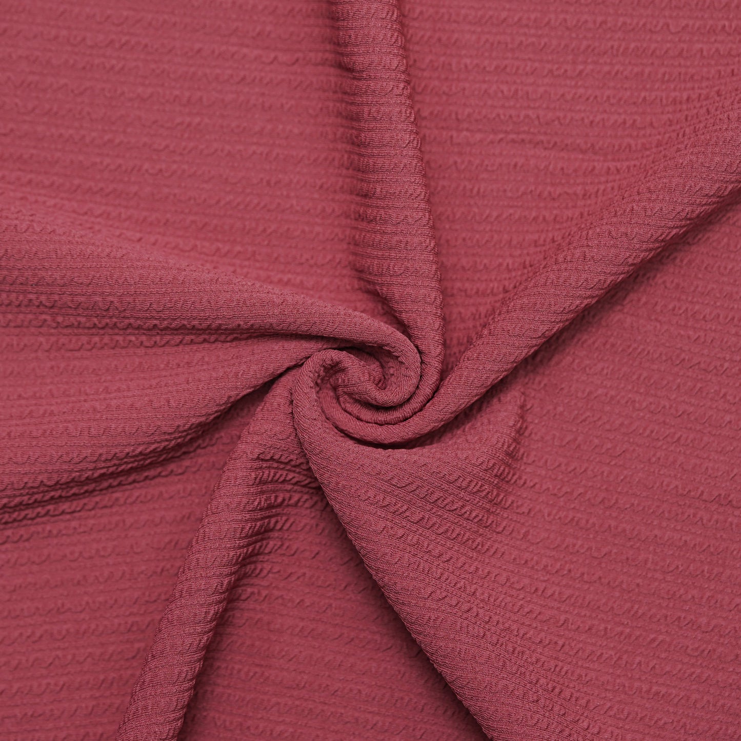 Pink | Pique Textured | Polo Zipper T-Shirt