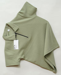Pista | Pique Textured | Polo Zipper T-Shirt