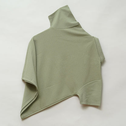 Pista | Pique Textured | Polo Zipper T-Shirt