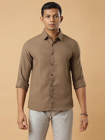 Chiku | Classic Waffle Pattern | Waffle Texture Shirt